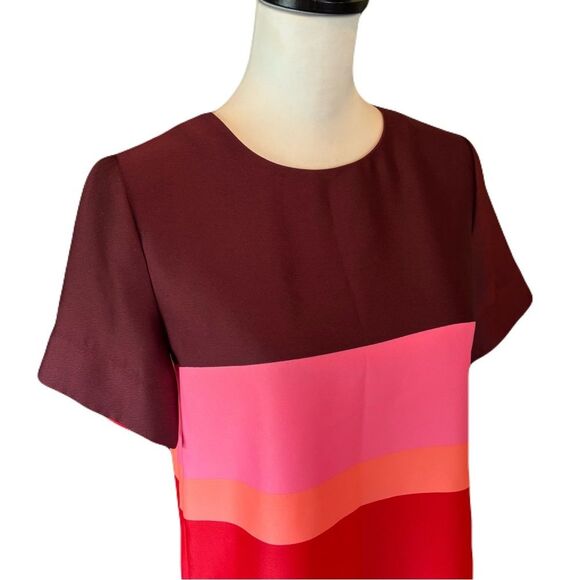 Banana Republic Mauve, Pink, Orange Boxy Short Sleeve Blouse | EUC | XS - Picture 2 of 8